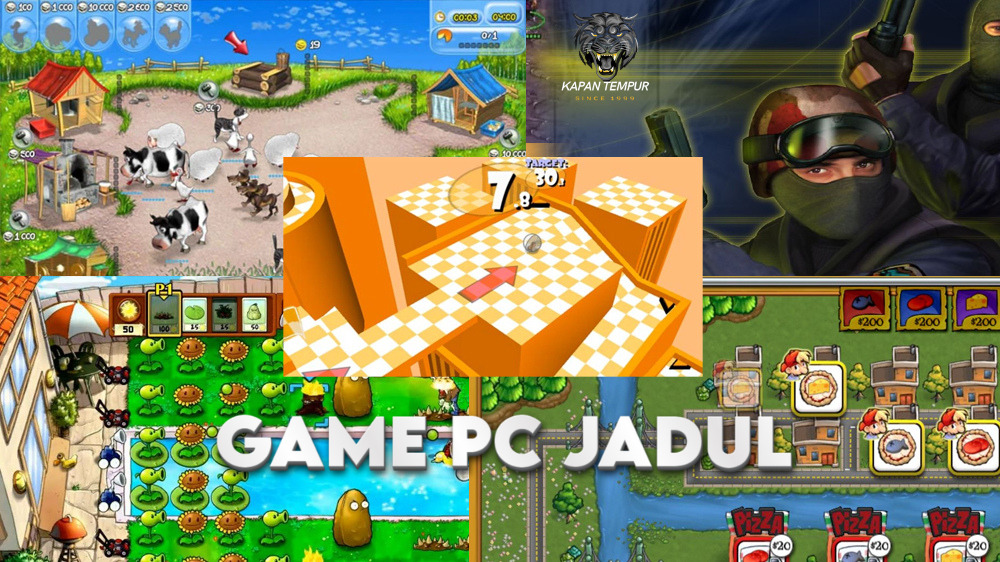 Game PC Jadul Nostalgia Masa Keemasan Permainan Elektronik